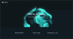 Desktop Screenshot of aneka.be